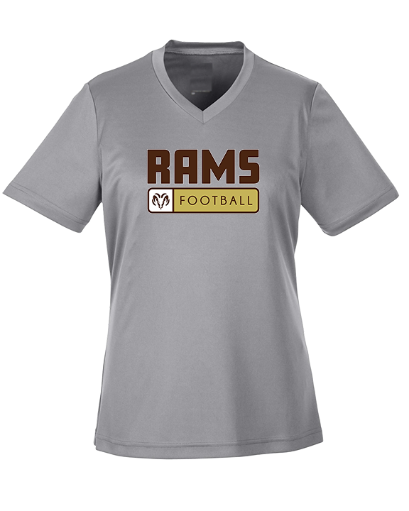 Holt Jr Rams Football Pennant - Womens Performance Shirt