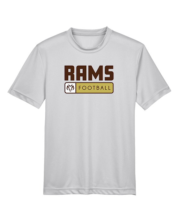 Holt Jr Rams Football Pennant - Youth Performance Shirt