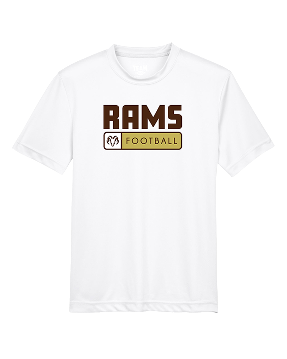 Holt Jr Rams Football Pennant - Youth Performance Shirt