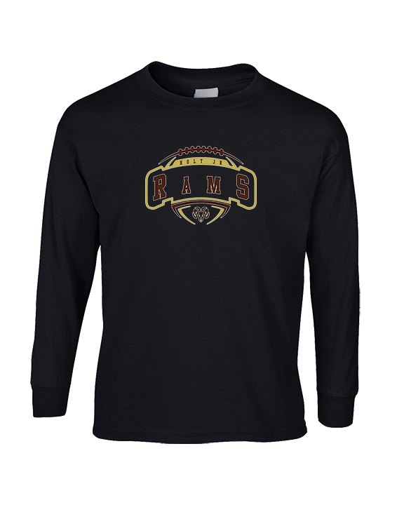 Holt Jr Rams Football Toss - Cotton Longsleeve