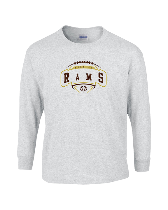 Holt Jr Rams Football Toss - Cotton Longsleeve