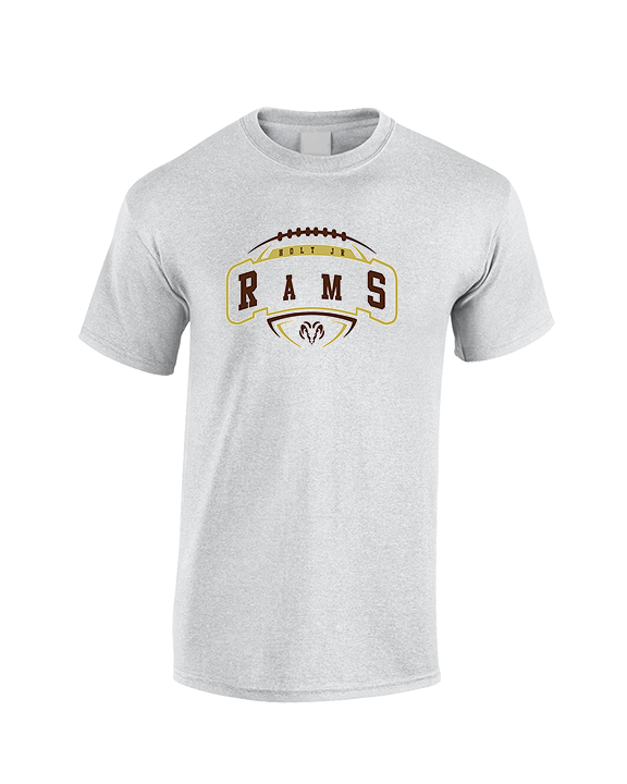 Holt Jr Rams Football Toss - Cotton T-Shirt