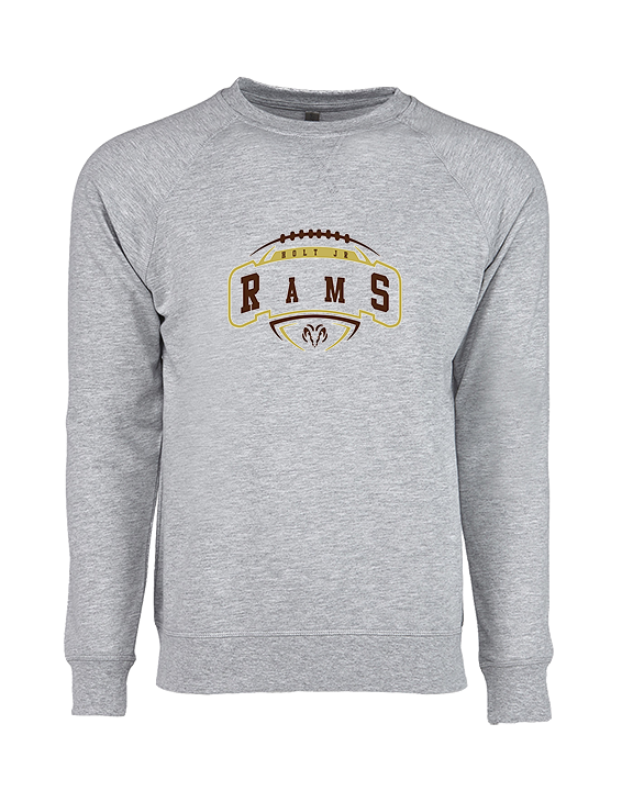 Holt Jr Rams Football Toss - Crewneck Sweatshirt