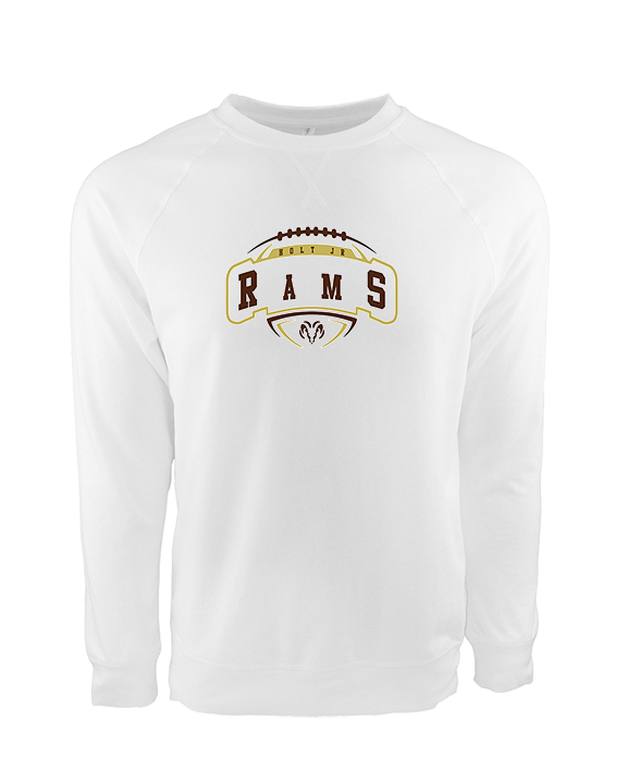 Holt Jr Rams Football Toss - Crewneck Sweatshirt