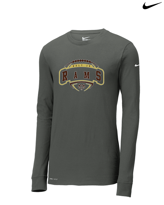 Holt Jr Rams Football Toss - Mens Nike Longsleeve