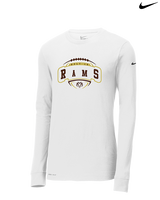 Holt Jr Rams Football Toss - Mens Nike Longsleeve