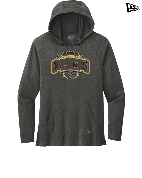 Holt Jr Rams Football Toss - New Era Tri-Blend Hoodie