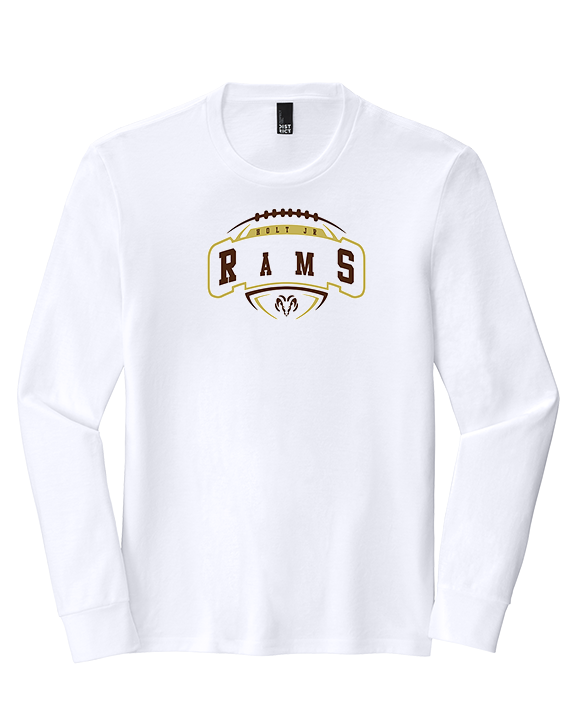 Holt Jr Rams Football Toss - Tri-Blend Long Sleeve