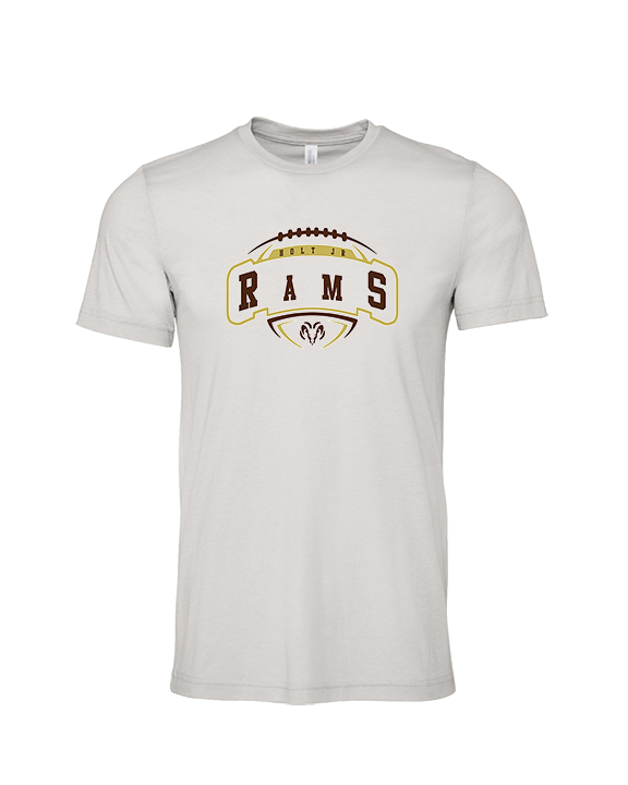 Holt Jr Rams Football Toss - Tri-Blend Shirt