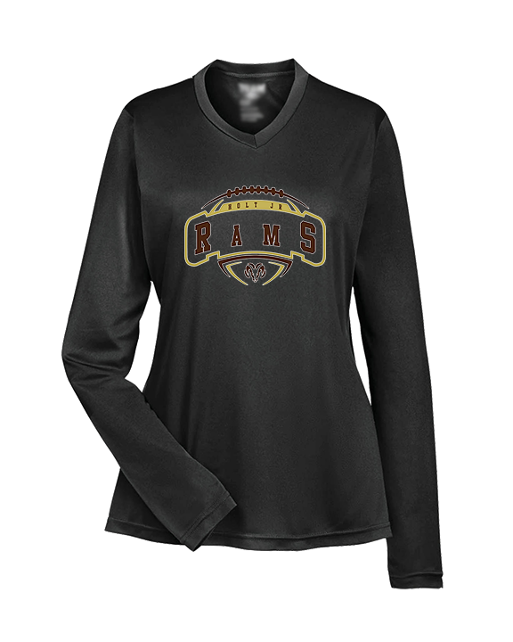 Holt Jr Rams Football Toss - Womens Performance Longsleeve