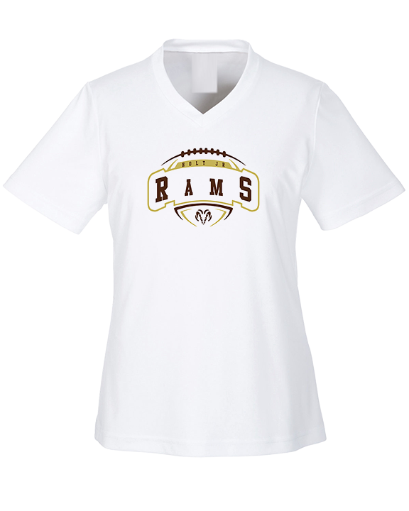 Holt Jr Rams Football Toss - Womens Performance Shirt