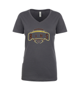 Holt Jr Rams Football Toss - Womens Vneck