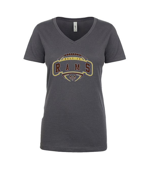 Holt Jr Rams Football Toss - Womens Vneck