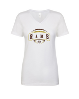 Holt Jr Rams Football Toss - Womens Vneck