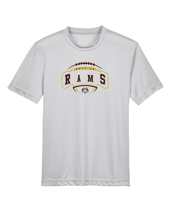 Holt Jr Rams Football Toss - Youth Performance Shirt