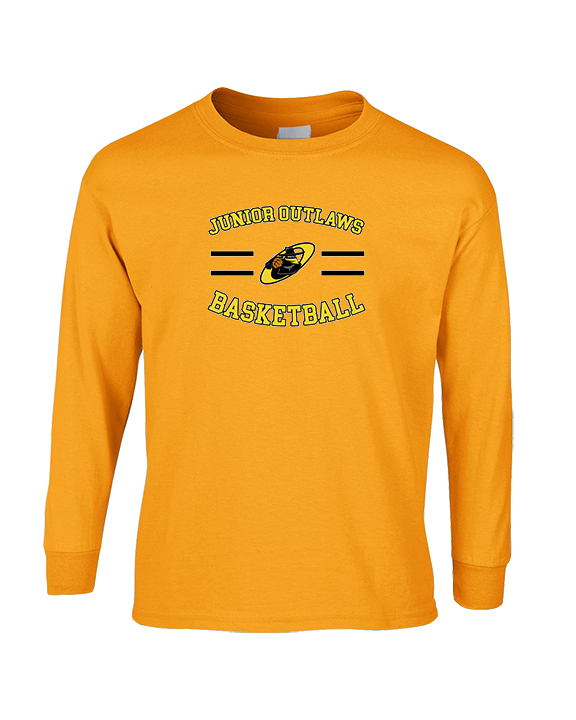 Idaho Junior Outlaws Basketball Curve - Cotton Longsleeve