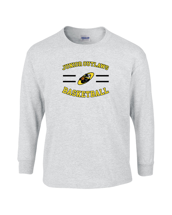 Idaho Junior Outlaws Basketball Curve - Cotton Longsleeve