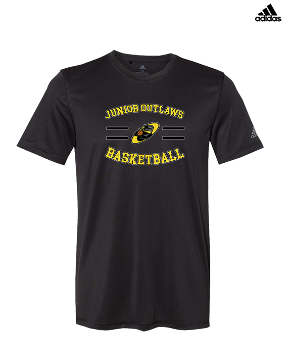 Idaho Junior Outlaws Basketball Curve - Mens Adidas Performance Shirt