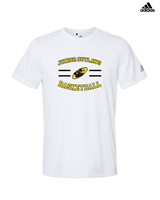 Idaho Junior Outlaws Basketball Curve - Mens Adidas Performance Shirt