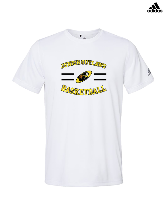 Idaho Junior Outlaws Basketball Curve - Mens Adidas Performance Shirt