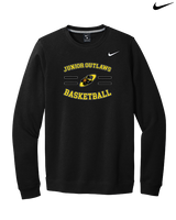 Idaho Junior Outlaws Basketball Curve - Mens Nike Crewneck