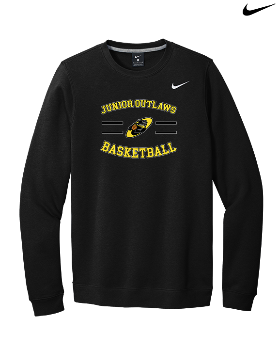 Idaho Junior Outlaws Basketball Curve - Mens Nike Crewneck