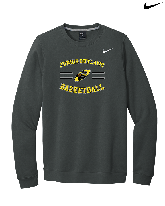 Idaho Junior Outlaws Basketball Curve - Mens Nike Crewneck