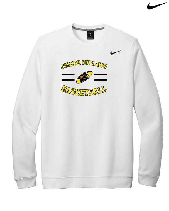 Idaho Junior Outlaws Basketball Curve - Mens Nike Crewneck