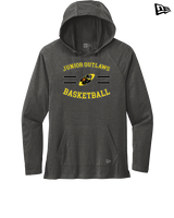 Idaho Junior Outlaws Basketball Curve - New Era Tri-Blend Hoodie