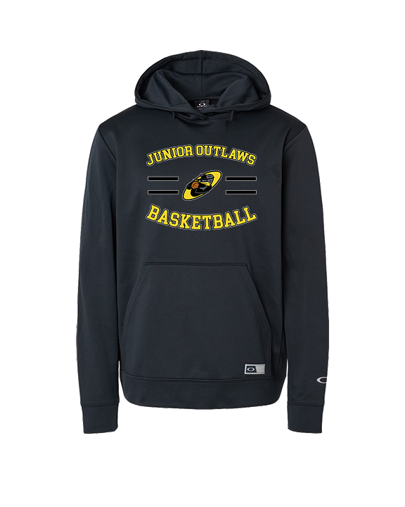 Idaho Junior Outlaws Basketball Curve - Oakley Performance Hoodie