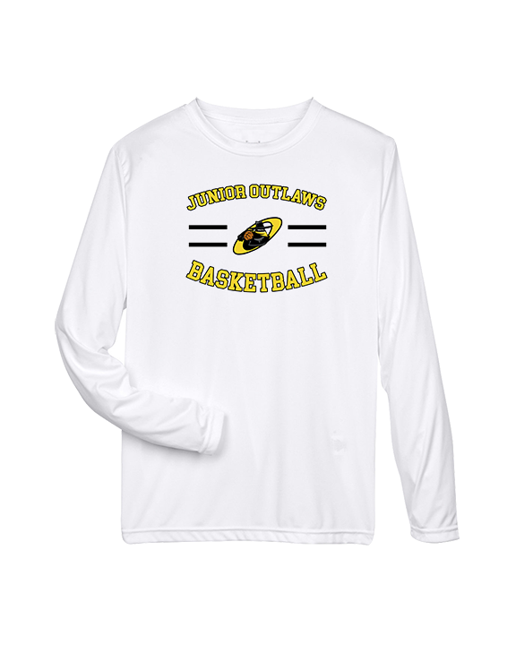 Idaho Junior Outlaws Basketball Curve - Performance Longsleeve