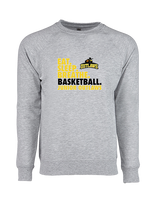 Idaho Junior Outlaws Basketball Eat Sleep Breathe - Crewneck Sweatshirt