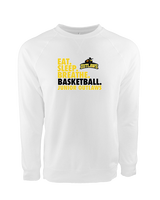 Idaho Junior Outlaws Basketball Eat Sleep Breathe - Crewneck Sweatshirt