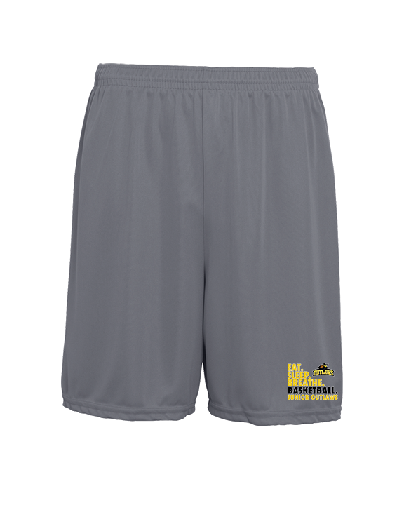 Idaho Junior Outlaws Basketball Eat Sleep Breathe - Mens 7inch Training Shorts