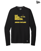 Idaho Junior Outlaws Basketball Eat Sleep Breathe - New Era Performance Long Sleeve