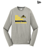 Idaho Junior Outlaws Basketball Eat Sleep Breathe - New Era Performance Long Sleeve