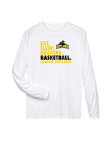 Idaho Junior Outlaws Basketball Eat Sleep Breathe - Performance Longsleeve