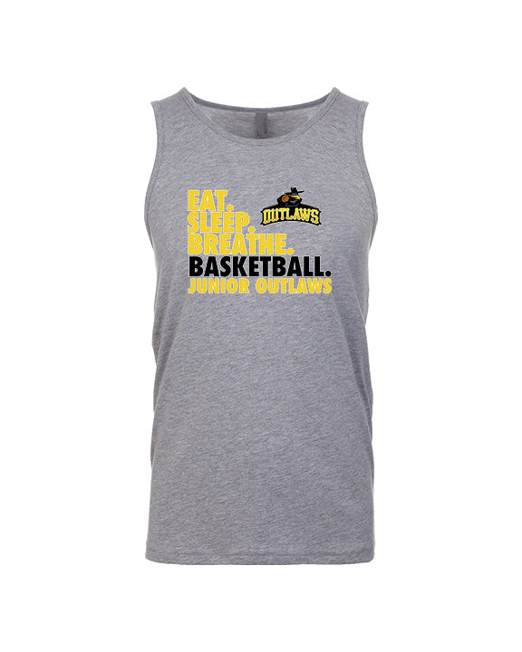 Idaho Junior Outlaws Basketball Eat Sleep Breathe - Tank Top