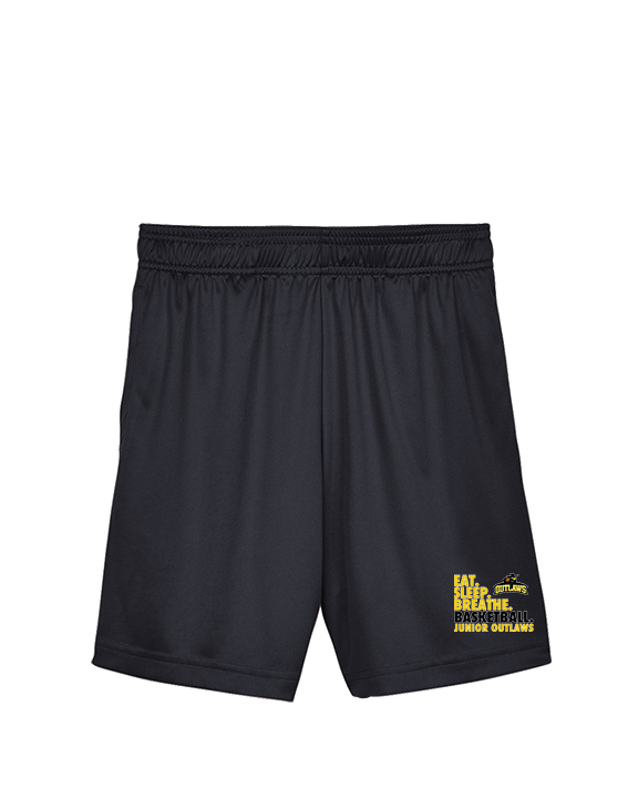 Idaho Junior Outlaws Basketball Eat Sleep Breathe - Youth Training Shorts