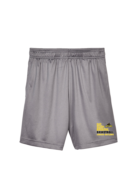 Idaho Junior Outlaws Basketball Eat Sleep Breathe - Youth Training Shorts