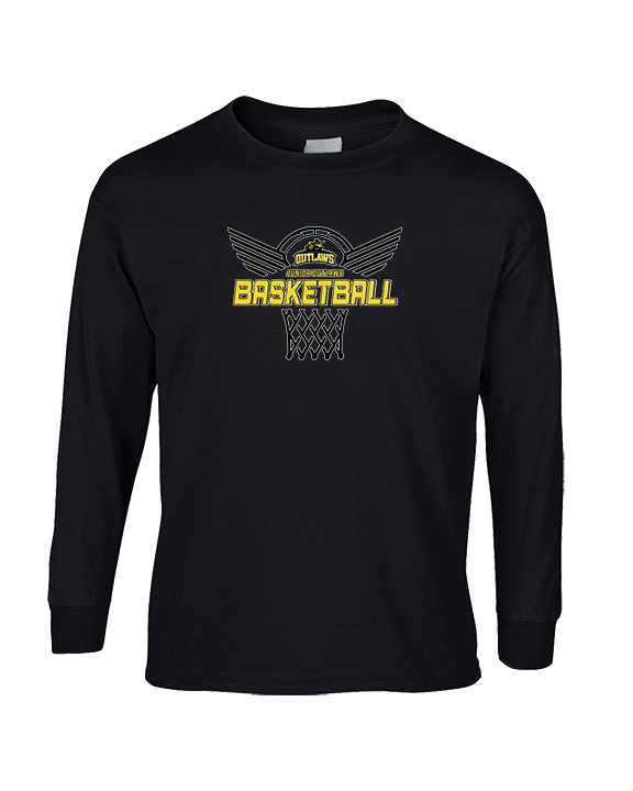 Idaho Junior Outlaws Basketball Nothing But Net - Cotton Longsleeve