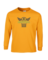 Idaho Junior Outlaws Basketball Nothing But Net - Cotton Longsleeve