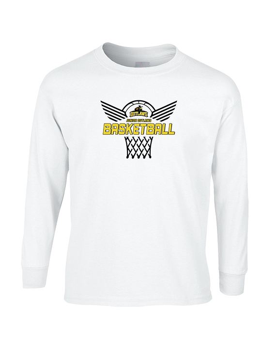 Idaho Junior Outlaws Basketball Nothing But Net - Cotton Longsleeve