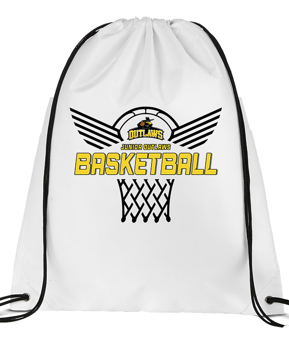 Idaho Junior Outlaws Basketball Nothing But Net - Drawstring Bag