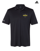 Idaho Junior Outlaws Basketball Nothing But Net - Mens Adidas Polo