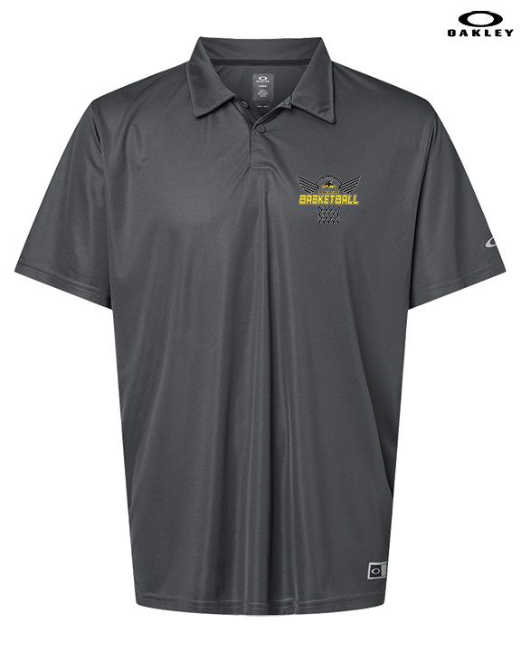 Idaho Junior Outlaws Basketball Nothing But Net - Mens Oakley Polo