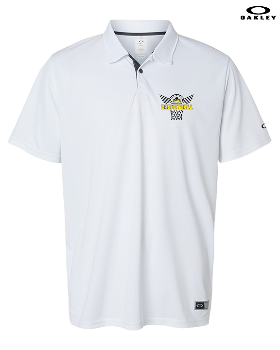 Idaho Junior Outlaws Basketball Nothing But Net - Mens Oakley Polo