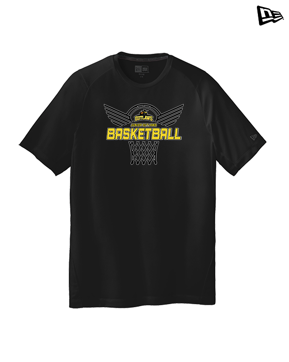 Idaho Junior Outlaws Basketball Nothing But Net - New Era Performance Shirt