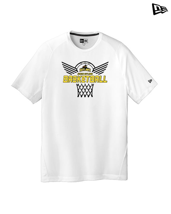 Idaho Junior Outlaws Basketball Nothing But Net - New Era Performance Shirt