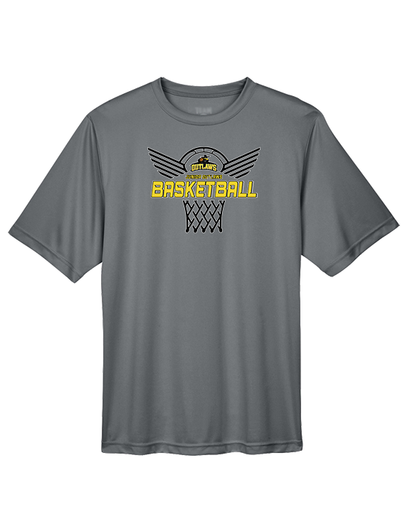 Idaho Junior Outlaws Basketball Nothing But Net - Performance Shirt